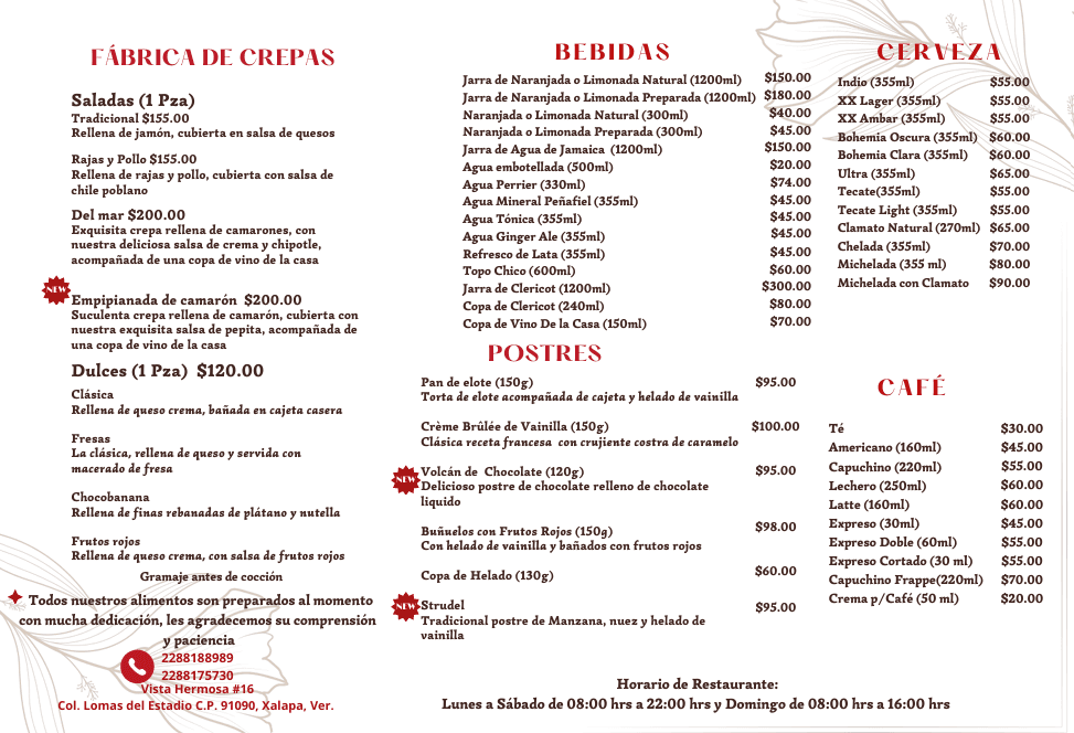 Menú